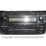 Toyota Corolla 2004-2007 am, FM Cassette cd Player 86120-02280