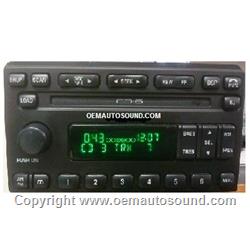 Ford Expedition radio 6-disc in dash 2003 2L1F-18C815-CF
