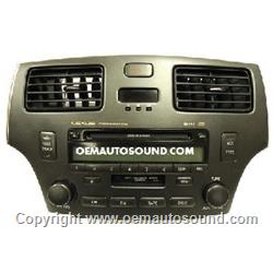 Oem Factory Radio Lexus Es300/ Es330 2003-2004 86120-33511