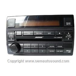 Nissan Altima Bose radio 6 Disc cd Player 28185 ZB20B