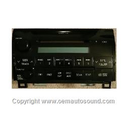 Toyota Sequoia Tundra CD Radio 86120-0C181 a51829