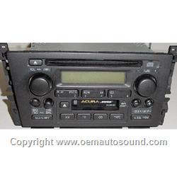 Acura TL oem radio cassette CD player 39101-S0K-A110-M1