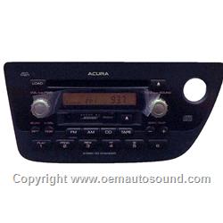 Acura RSX 2002-2006 Bose, Am/Fm Cass 6-CD Changer 39100-S6M-A600
